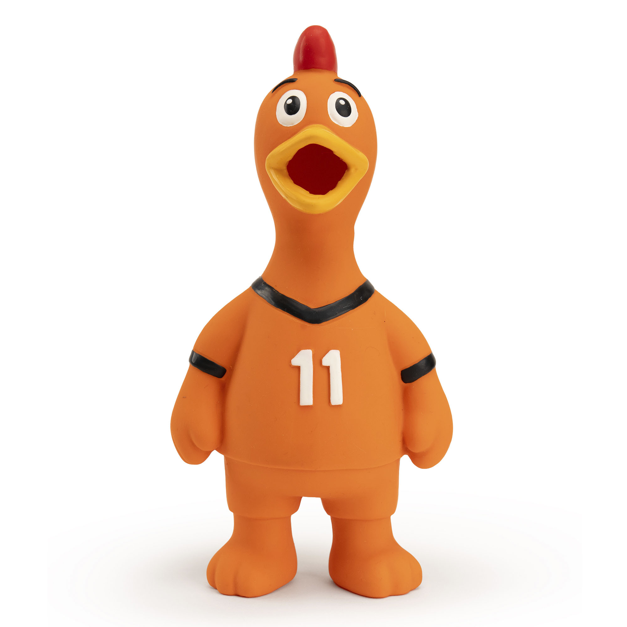 Oranje Latex Hondenspeeltjes WK Kip 2026 Oranje Latex Hondenspeeltjes WK Kip