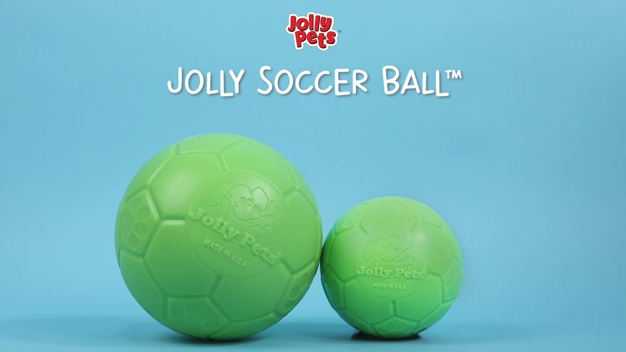 Jolly Soccer Ball Blauw L (20 cm) 2026 Jolly Soccer Ball Blauw L (20 cm) - Afbeelding 4