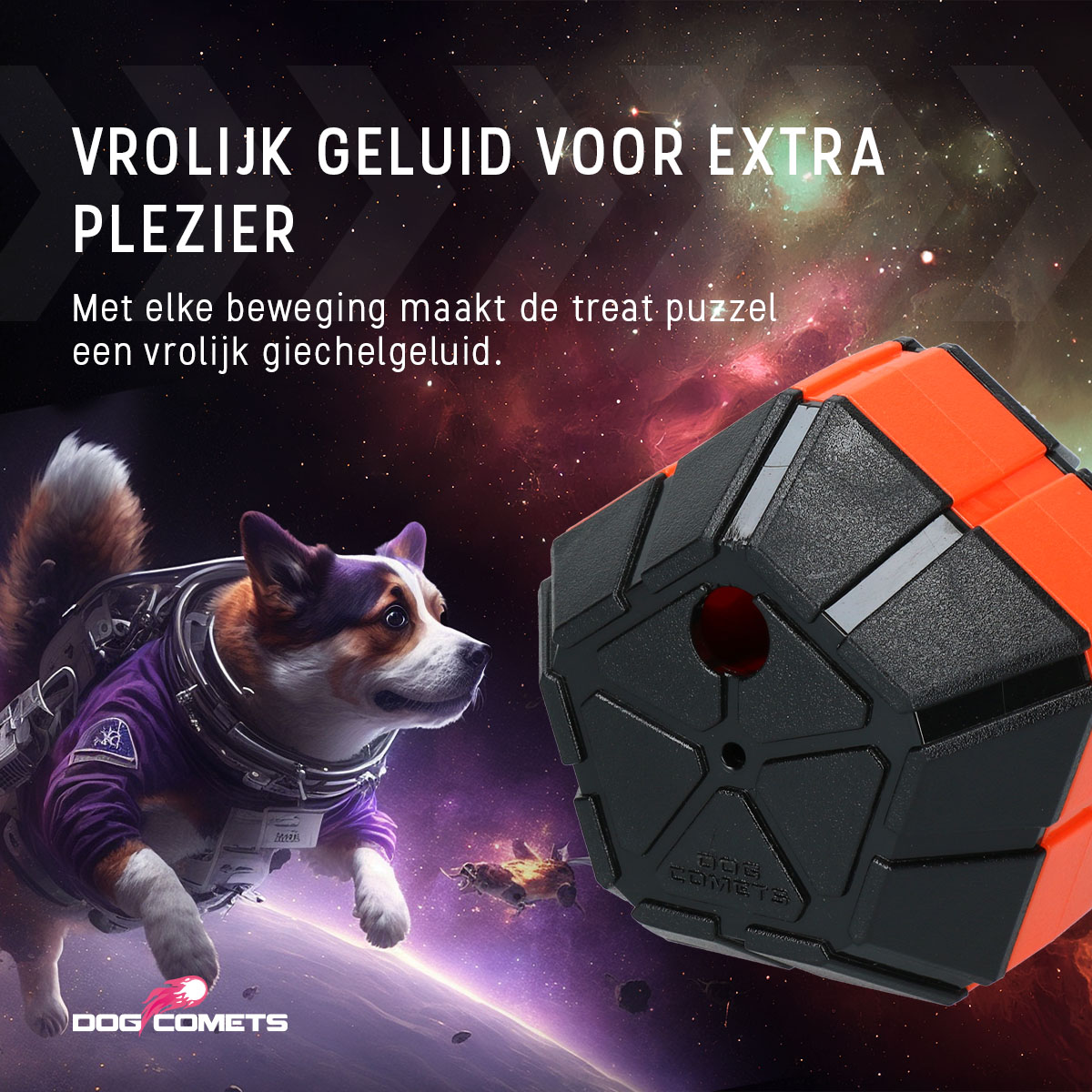 Dog Comets Treat Puzzle Oranje 2026 Dog Comets Treat Puzzle Oranje - Afbeelding 5