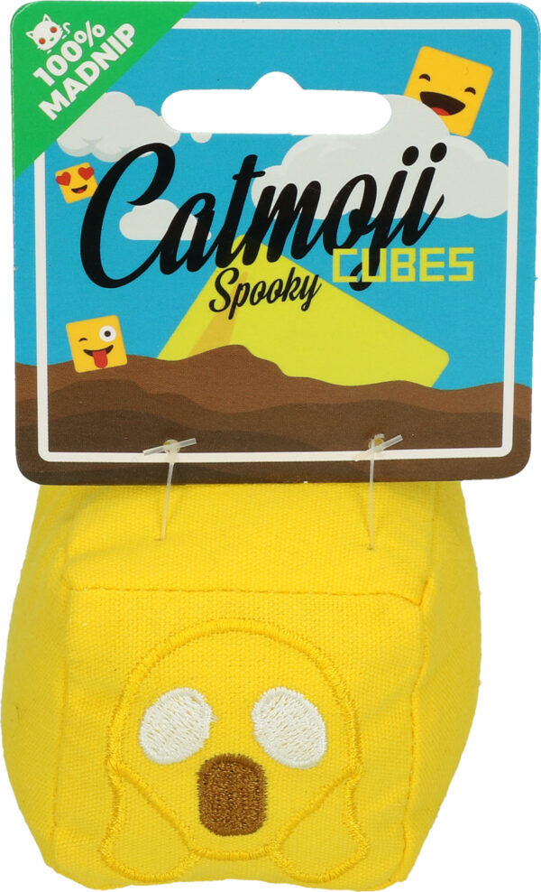 Emoji Cat Cube Spooky (met MadNip) - Afbeelding 3