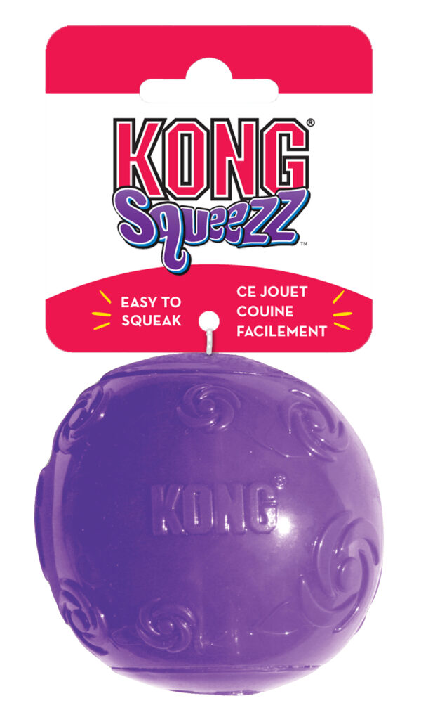 KONG Squeezz Ball Medium (Assort.) - Afbeelding 4