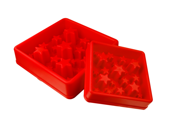Eat Slow Live Longer Star Red L - Afbeelding 2