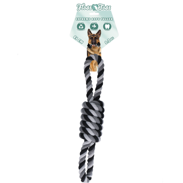 Floss Toss Extreme Rope tugger 61cm