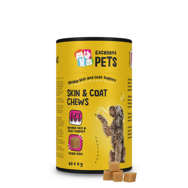 Excellent Pets Skin and Coat Chews 240 gram (60 Treats)