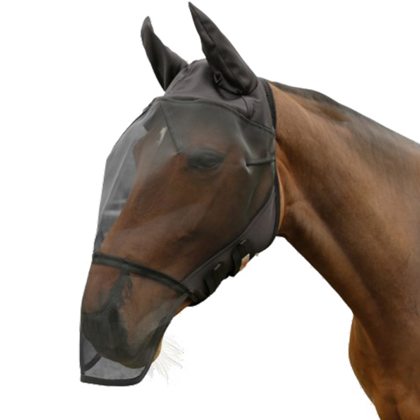 Vliegenmasker met halster  Full