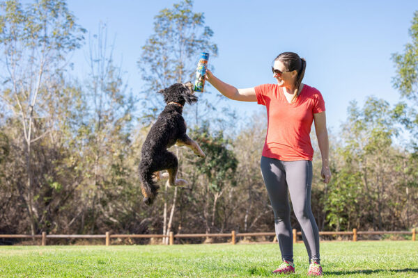Chuckit sniff fetch balls md canister 4pk - Afbeelding 3