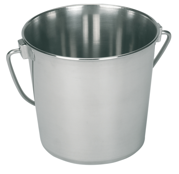 Emmer RVS rond 5,7 l - Afbeelding 2