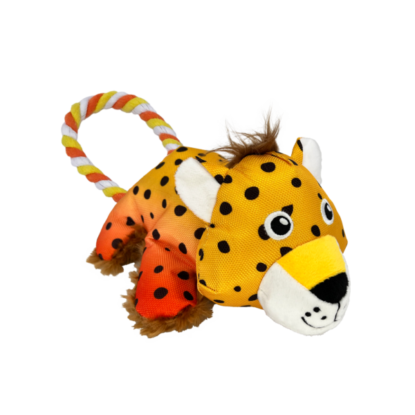 KONG Cozie Tuggz Cheetah Sm/Md - Afbeelding 3