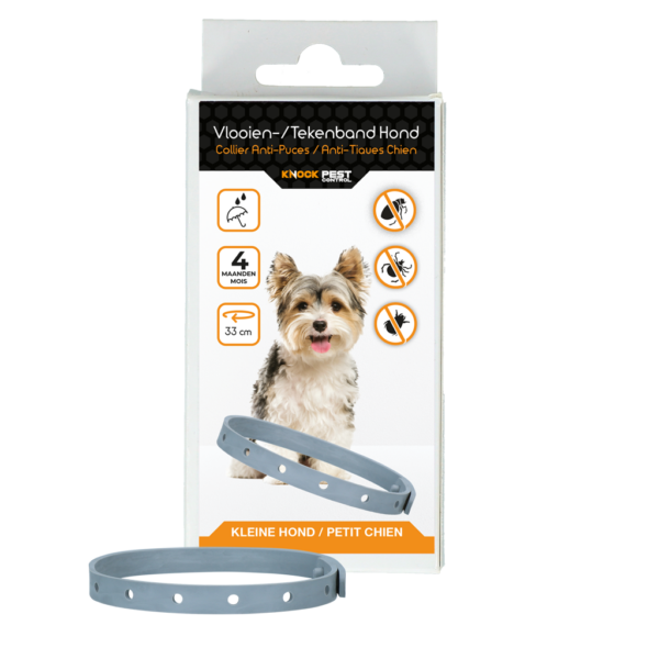 Knock Pest vlooien/teken band 33cm Hond NL+FR - Afbeelding 2