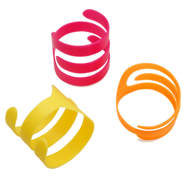FatCat Looney Loops Tubes Foufous (multicolor) 3st - Afbeelding 2
