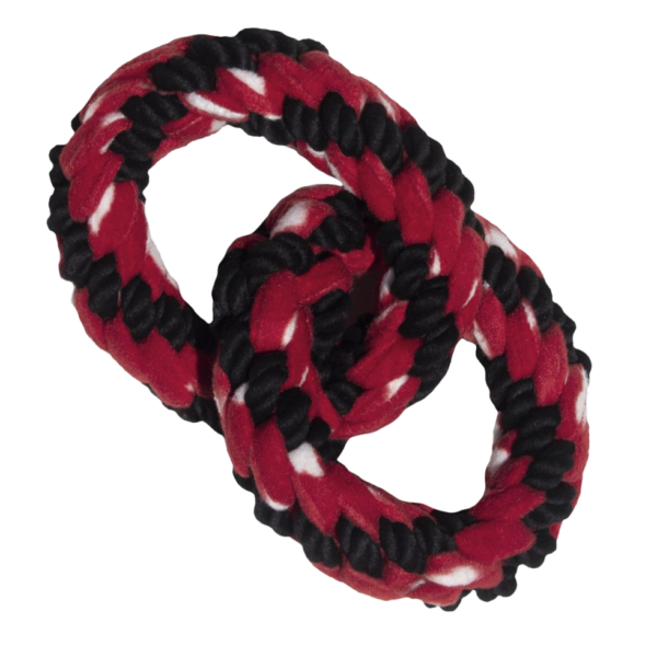 KONG Signature Rope Double Ring Tug - Afbeelding 3