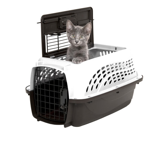 Petmate 2 Door Top Load Kennel XS White - Afbeelding 3