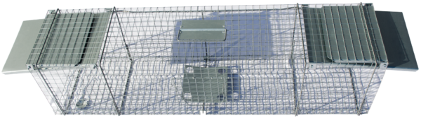 Doorloopval rat, marter, bunzing, kat en vos 122x29x32cm - Afbeelding 2
