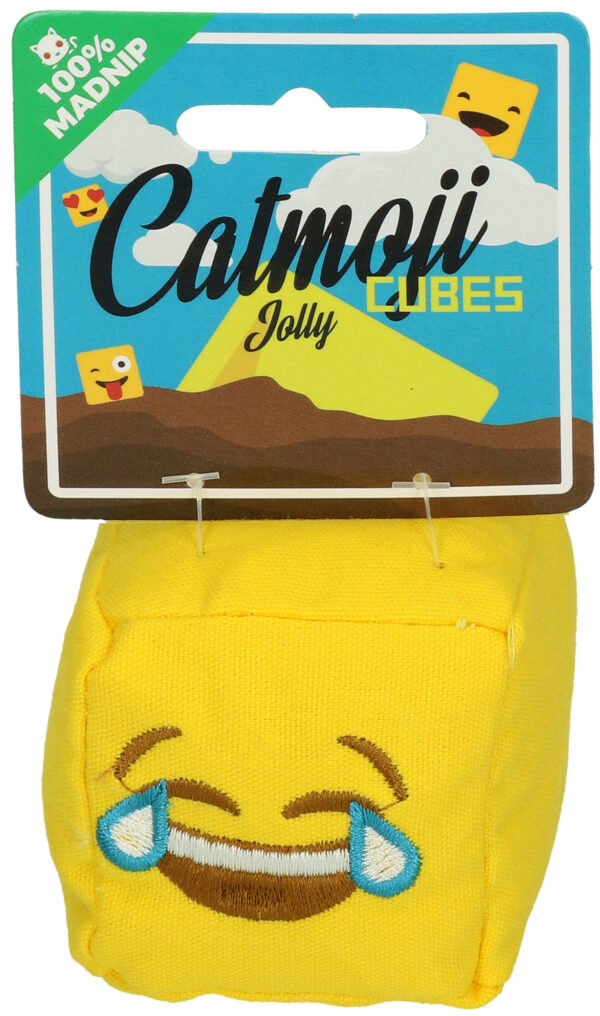 Emoji Cat Cube Jolly (met MadNip) - Afbeelding 4