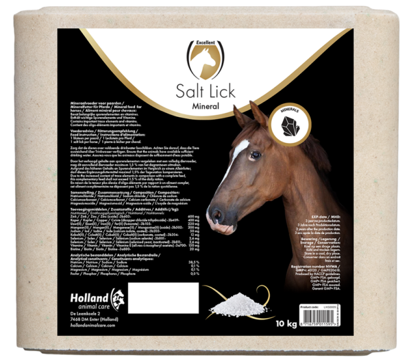 Excellent Horse Salt Lick Mineral 10 kg - Afbeelding 2