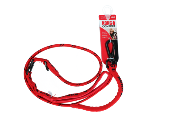KONG Zero-shock leash One Size Red - Afbeelding 3