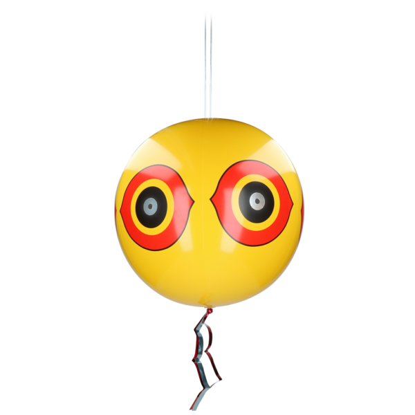 Knock Pest Schrikballon Geel