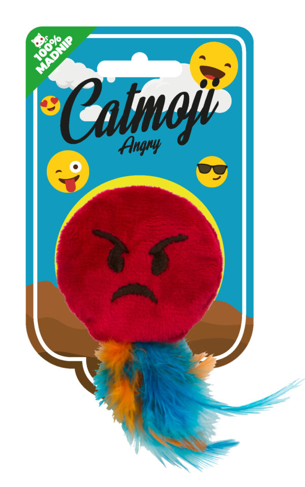 Emoji Cat Angry (met MadNip) - Afbeelding 2