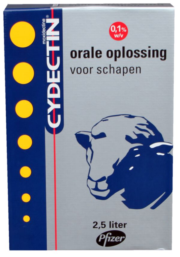 Cydectin 0,1% w/v orale oplossing REG NL URA
