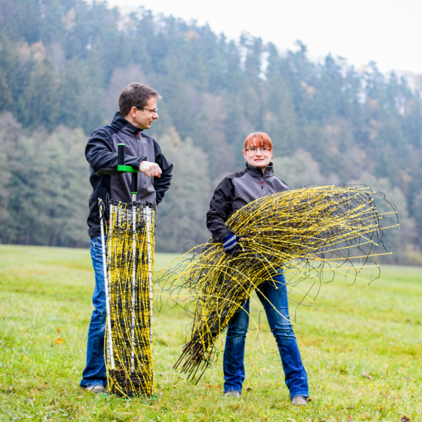 Twist butler net 125 cm 3 x stang + 1 zwengel - Afbeelding 3