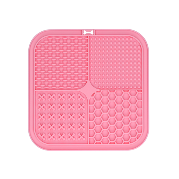 Eat Slow Live Longer Lick Mat Quad Red - Afbeelding 3