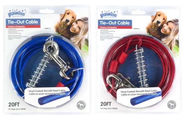 Pawise Tie Out aanleglijn Heavy Duty 7 meter - Afbeelding 2