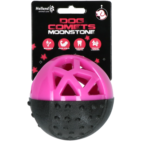 Dog Comets Moonstone Traktatiebal rond roze