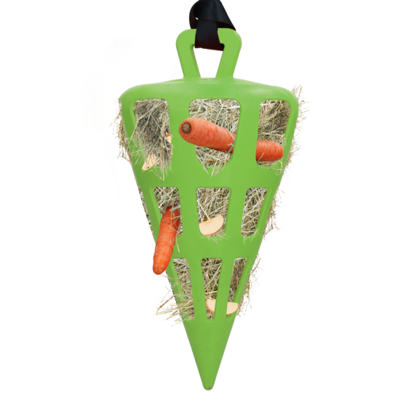 Hay Slowfeeder Fun and Flex 22 cm Groene Wortel