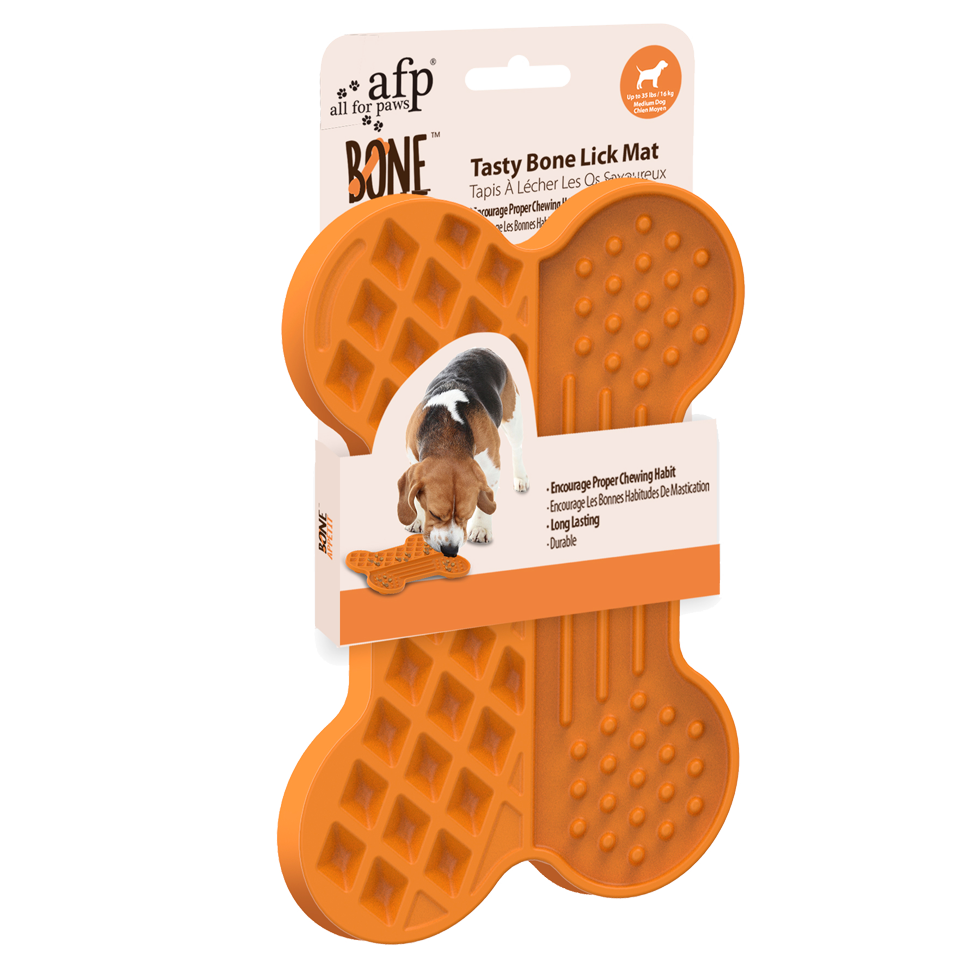 AFP  Bone Appetit - Tasty Bone Lick Mat - L