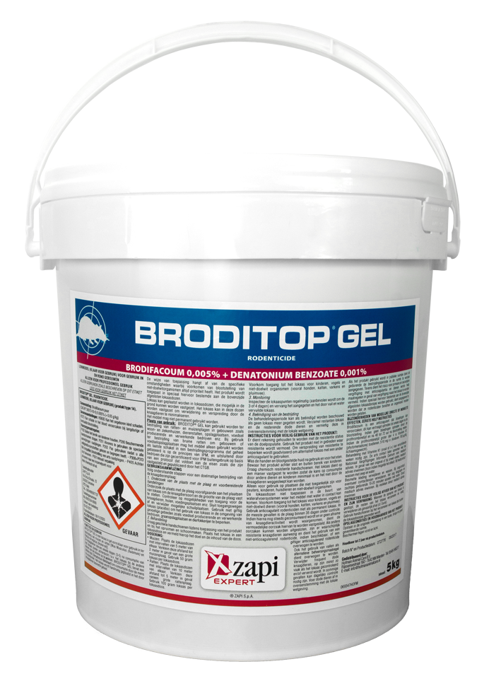 Broditop Gel Rat&Muis 5 kg