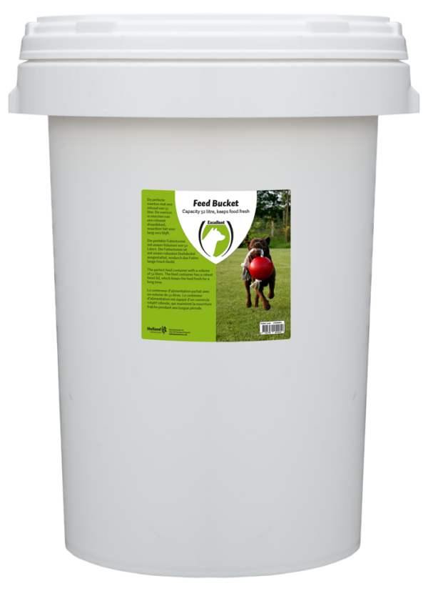Voerton met draaisluiting 52 liter