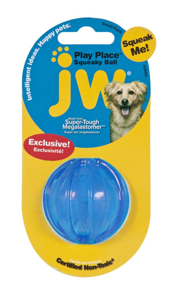 JW Squeaky Ball S 4,5 cm - Afbeelding 2