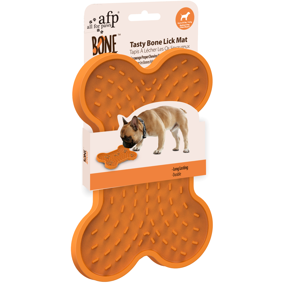 AFP  Bone Appetit - Tasty Bone Lick Mat - S