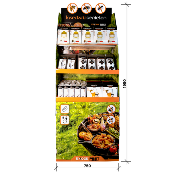 Display Knock Pest Voorjaar