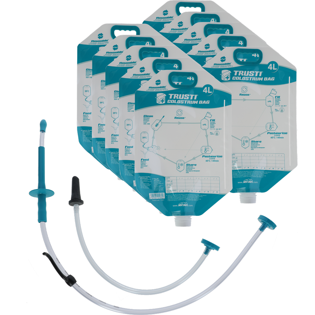 Antahi Colostrum Bag Set 10x met sonde en speen