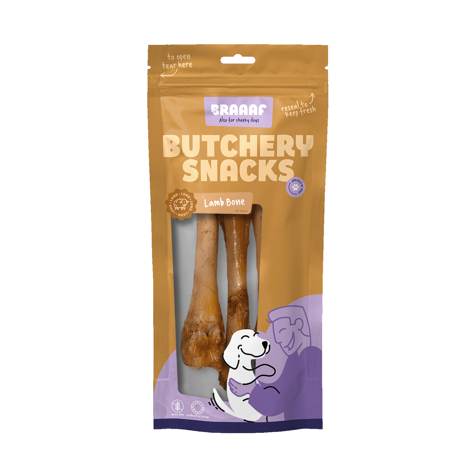 Braaaf Lamb Bone Small