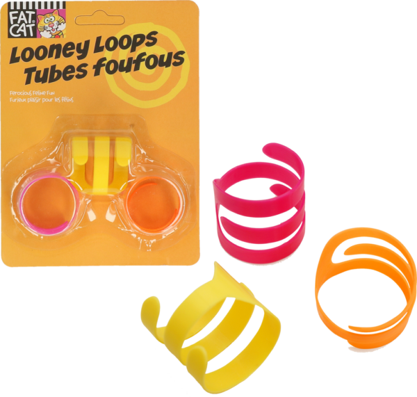 FatCat Looney Loops Tubes Foufous (multicolor) 3st