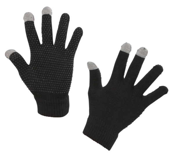 Rijhandschoen Magic Touch zwart 1size4all - Afbeelding 2