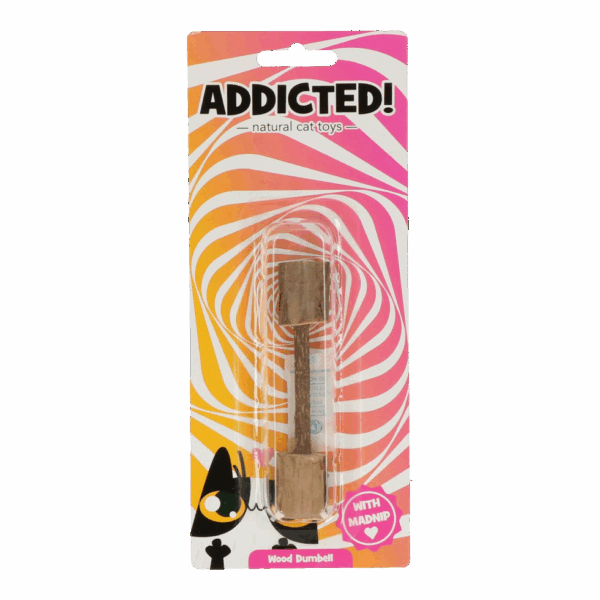 Addicted! Wood Dumbell - Afbeelding 4