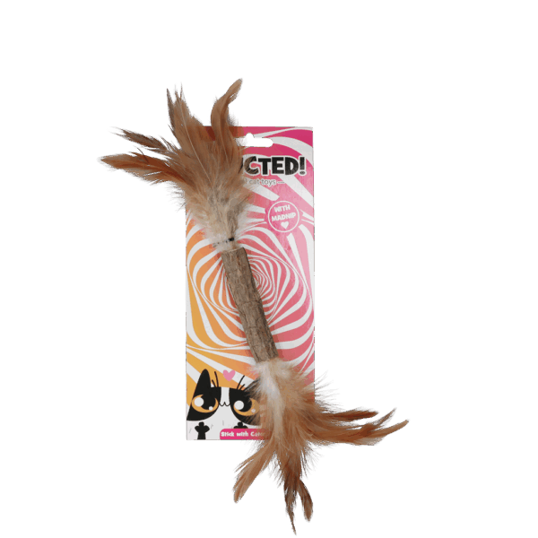 Addicted! Stick with Caterpillar & Feathers