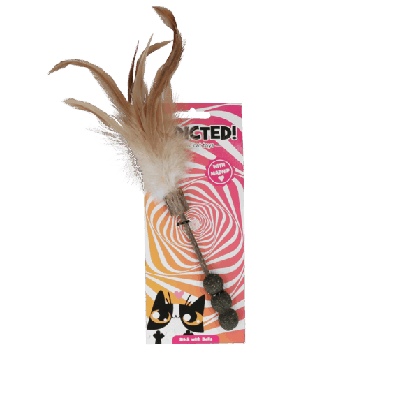 Addicted! Stick with Balls & Feathers