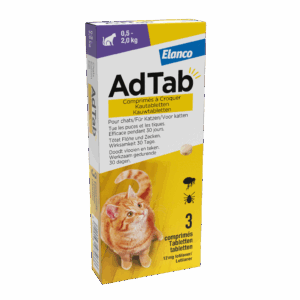Elanco AdTab kauwtabletten kat (0,5 - 2,0 kg)