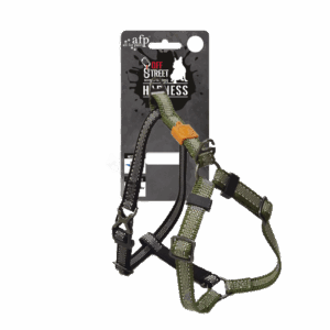 AFP Off Street - Dog Non-Pull Harness Olijfgroen L
