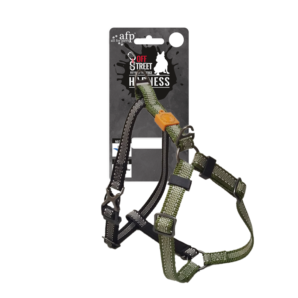 AFP Off Street - Dog Non-Pull Harness Olijfgroen L 2025 AFP Off Street - Dog Non-Pull Harness Olijfgroen L