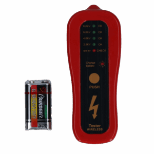 Afrasteringstester met LED-display