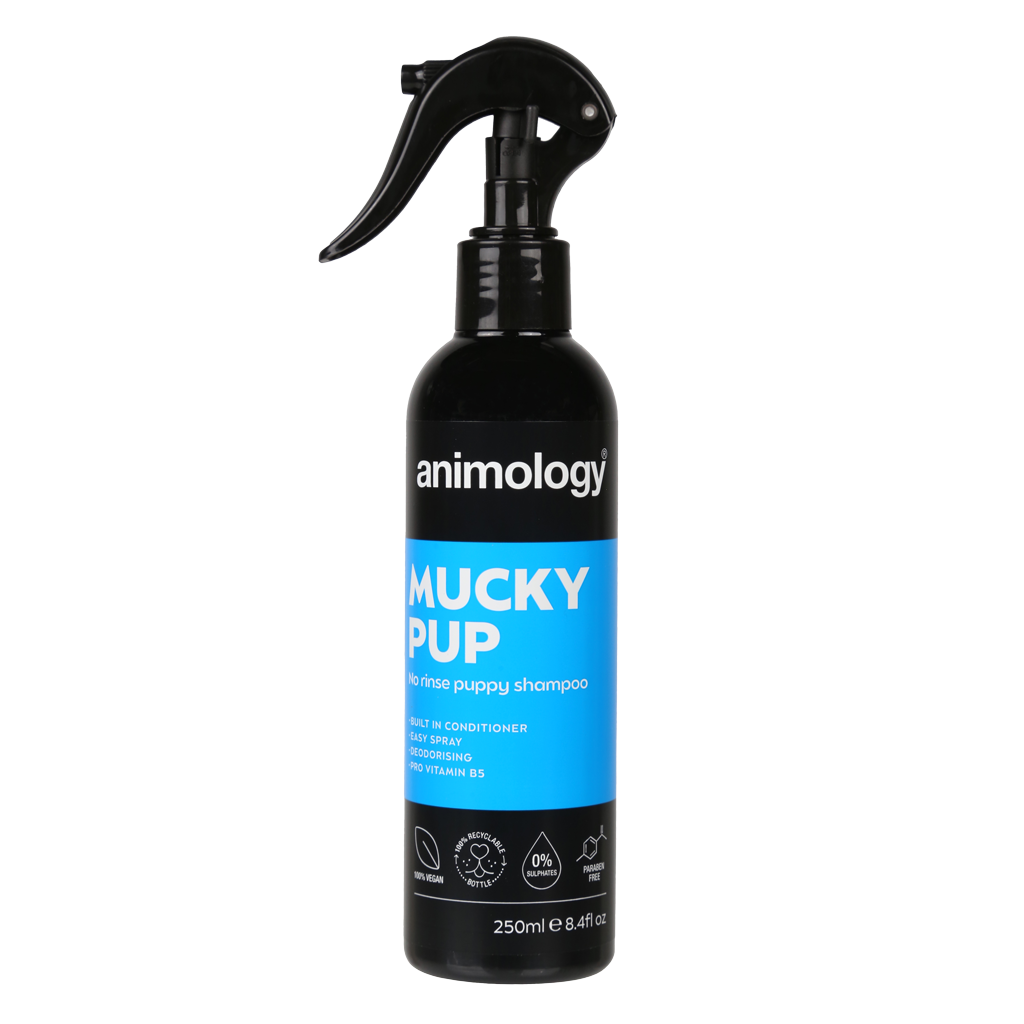 Animology Mucky Pup No Rinse Puppy Shampoo 250 ml 2025 Animology Mucky Pup No Rinse Puppy Shampoo 250 ml