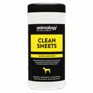 Animology Clean Sheets Extra Large Dog Wipes 80 pcs