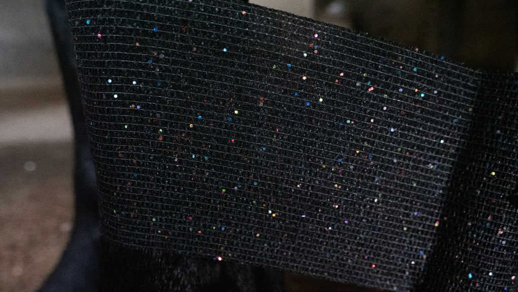 Excellent Animal Glitter Bandage Profi 10 cm - Zwart 2025 Excellent Animal Glitter Bandage Profi 10 cm - Zwart - Afbeelding 4