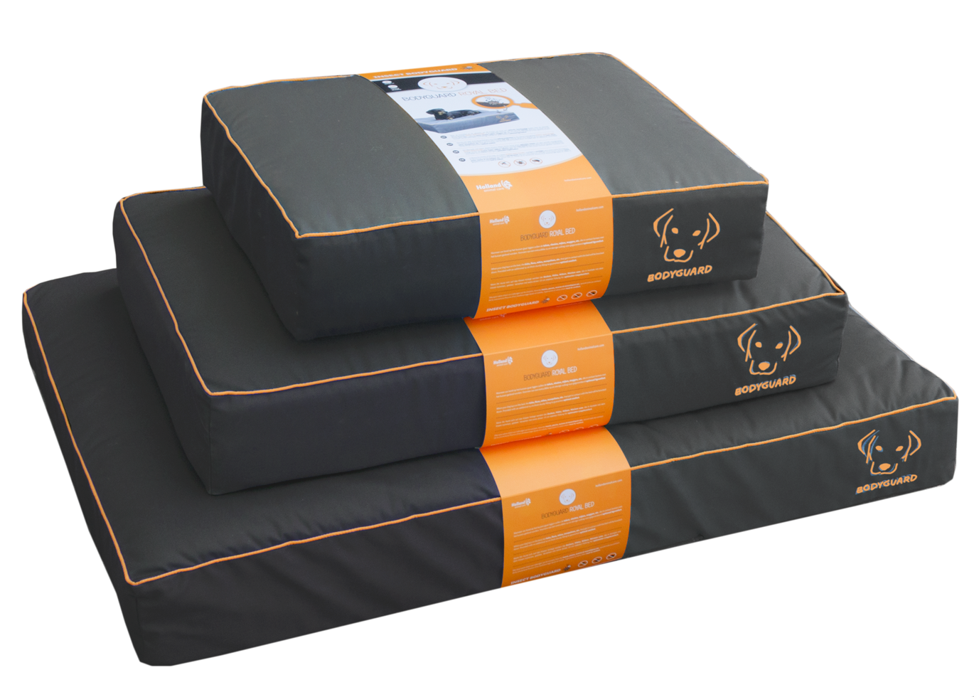 Bodyguard Royal Bed Grijs S 2025 Bodyguard Royal Bed Grijs S - Afbeelding 3