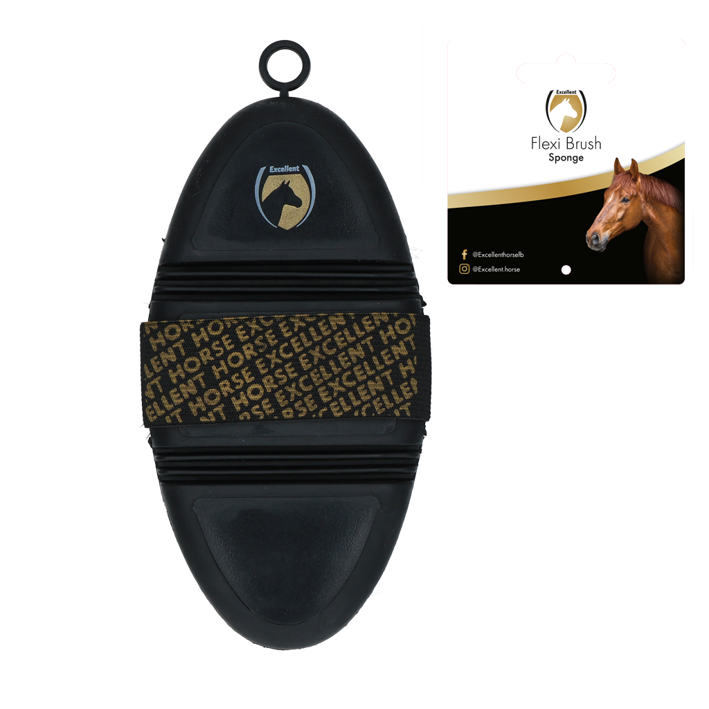 Excellent Horse Flexi Brush Sponge 2025 Excellent Horse Flexi Brush Sponge - Afbeelding 2